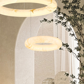 Zeus Halo Pendant 34cm